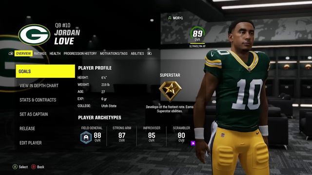 I Played the ENTIRE Career of JORDAN LOVE! смотреть онлайн