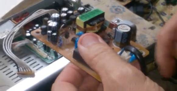 ремонт спутникового ресивера №8