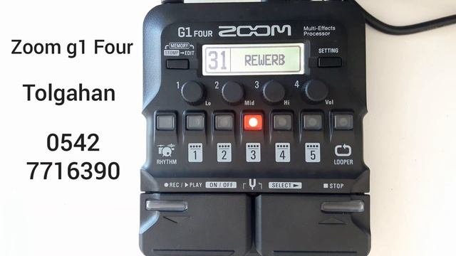 Zoom G1 FOUR Elektro Bağlama ve Eşik Altı Saz Tonlari TOLGAHAN смотреть онлайн