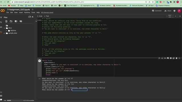 Python Assignment 2 смотреть онлайн