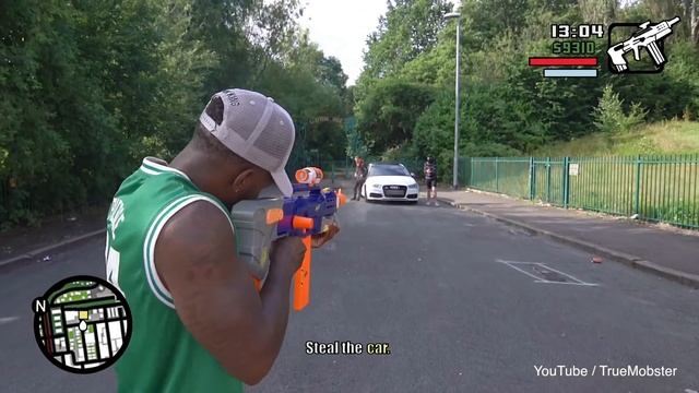 GTA Nerf San Andreas REAL LIFE | TrueMOBSTER смотреть онлайн