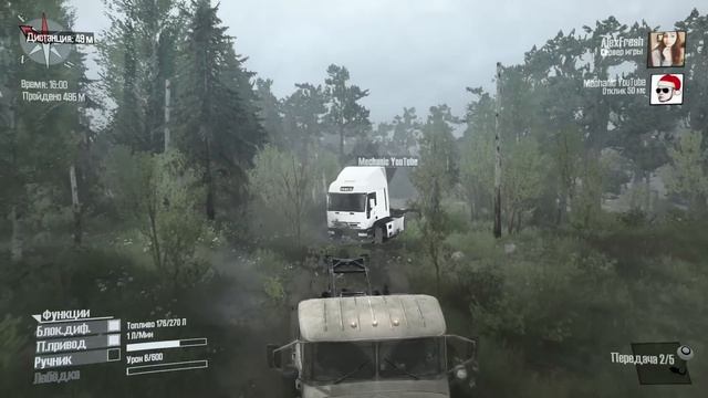 SpinTires: MudRunner - Прохождение карты "Лунино" - #1 смотреть онлайн