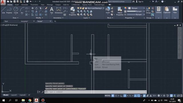 AutoCAD 2020: Making A Simple Floor Plan Quickly And Effectively смотреть онлайн