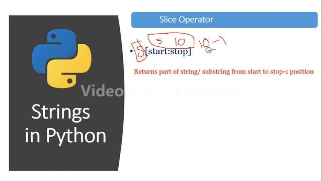 string in python |Slice operator in python |python string easy |slicing in python | string slicing смотреть онлайн
