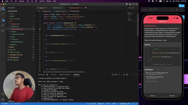 Build Your Own Calculator App with React Native смотреть онлайн