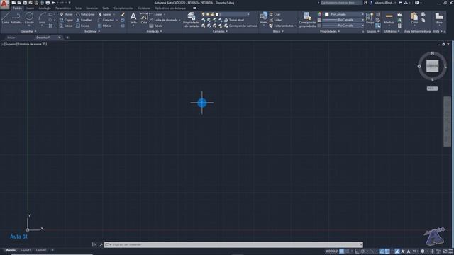 Curso de AutoCAD 2020 - Aula 01/45 - Apresentação do Curso - Autocriativo смотреть онлайн