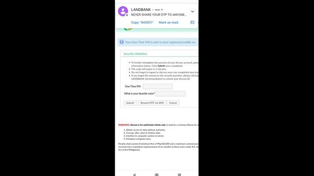 HOW TO UNLOCKED IBPiAccess ACCOUNT | MOBILE BANKING LANDBANK смотреть онлайн