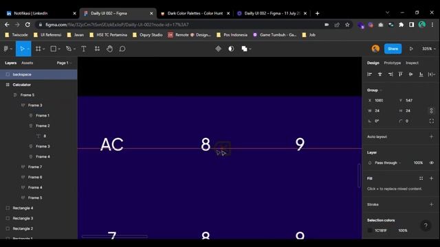 Calculator Apps UI/UX Design Figma - Live Design 002 смотреть онлайн