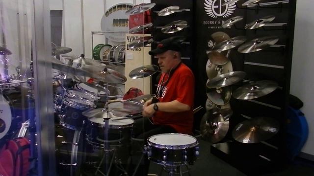Drumming at Moscow NAMM 2018 смотреть онлайн