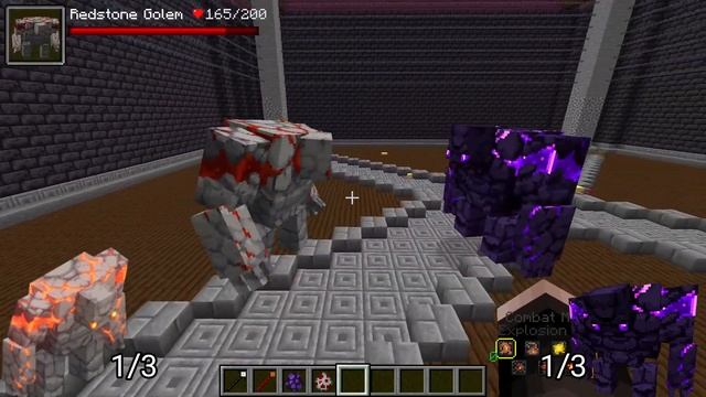 Redstone Golem Vs. Ender Golem | 1.16.5 Minecraft (Mob Battle) смотреть онлайн