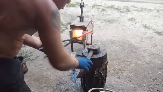 Новая Инжекторная Горелка Ковка Гвоздя смотреть онлайн
