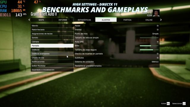 GTA V HIGH SETTINGS - RTX 3060 8GB - I9-9900 DIRECTX 11 смотреть онлайн