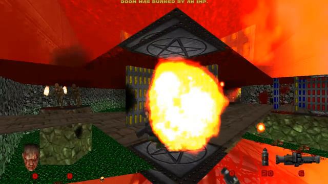 Doom 2: Hell on Earth - MAP21: Nirvana [Brutal Doom v20b: Black Edition] смотреть онлайн