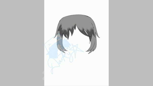 Hair practice!/練習一下畫髮型~|Darky☆ смотреть онлайн