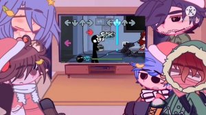 Soft AU Reacts to Stickman Mod + Secret Ending | Part 4 | Gacha Reaction Video