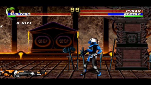 Mugen Mortal Kombat Trilogy Extended Gameplay Cyber Sub zero смотреть онлайн