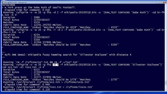 Ryft ONE Fuzzy Search - Fast and Easy as Exact Search смотреть онлайн