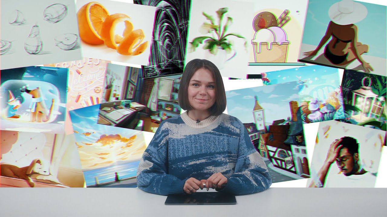 О курсе "Основы Procreate 2.0" смотреть онлайн