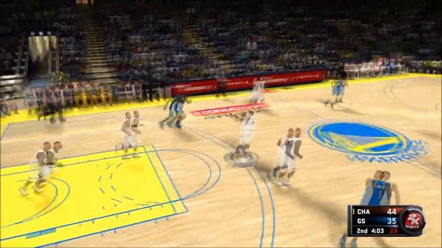 NBA 2K11 - Bobcats vs. Warriors [3/6] HD смотреть онлайн