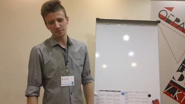 Food shops in Minsk, Public speech 1 in ESL by Kirill смотреть онлайн