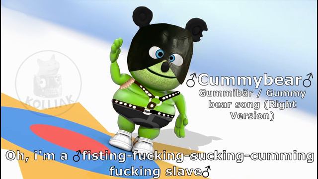 Gummybear song (♂right version♂) смотреть онлайн
