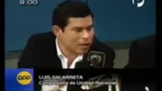 Lucho Galarreta - Entrevista en RPP caso Tula Benites смотреть онлайн
