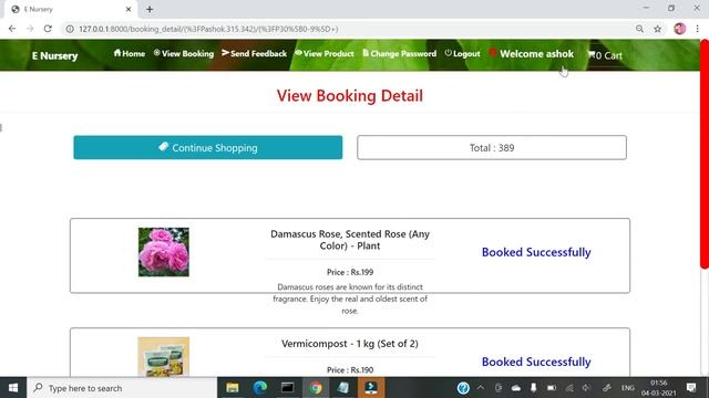E Nursery - Django Project || Python Django Major Project смотреть онлайн