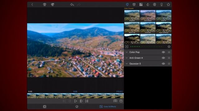 Tilt Shift Tutorial - LumaFusion (iOS, Android, ChromeOS)