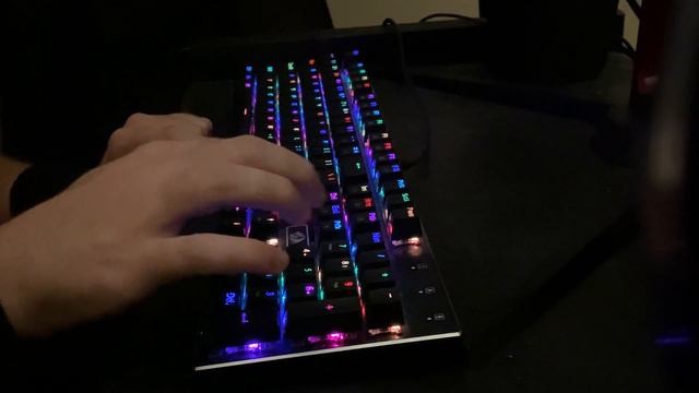 Redragon K556 RGB Mechanical Gaming Keyboard  - Color Demo