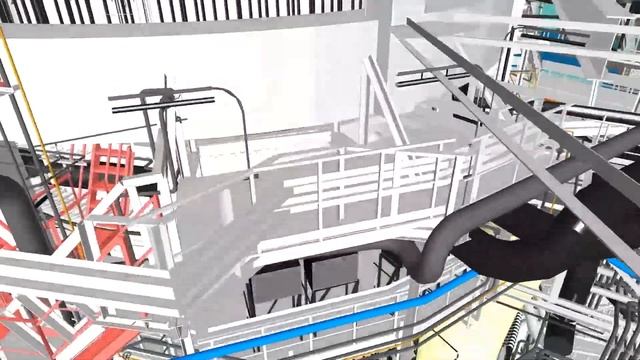 BIM-модель доменной печи №6 смотреть онлайн