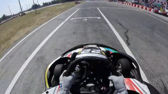 Onboard Dian Kostadinov, Varna Karting Track, 28.08.2016, Semi Final смотреть онлайн
