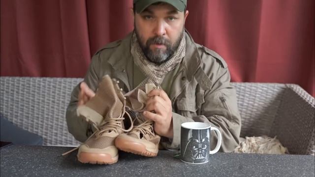 Легкие тактические ботинки с высоким берцем и сеткой с Алиэкспресс смотреть онлайн