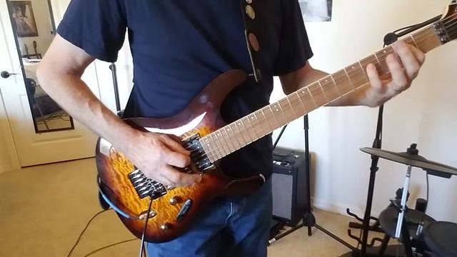 Ibanez S670QM Clean sound test смотреть онлайн