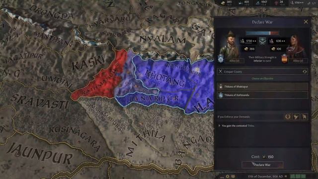 I Created Kirati Himalayan Kingdom & Hybrid Himalayan Culture In CK3 Royal Court DLC смотреть онлайн
