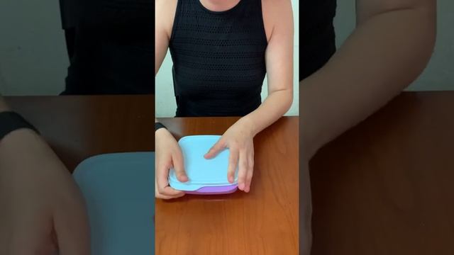 Обзор Контейнер с разделителями Школьник 550 мл Tupperware смотреть онлайн