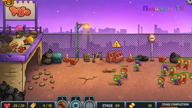 ? ЗОМБО БАСТЕР АТАКА #1 мультик для ребят про зомби zombo buster rising игра стрелялка смотреть онлайн