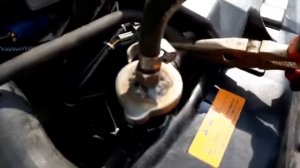 прокачка системы ахлождения инфинити фх или несан