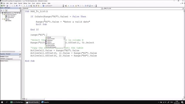 Excel VBA Online Course - 3.2.3 The Not Operator смотреть онлайн