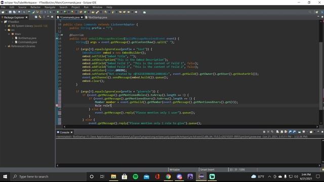 How to make a Discord Bot in 2021! (Ep. 3: Advanced Commands) смотреть онлайн