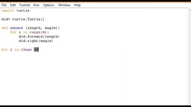 Making square with python turtle (circles with square) смотреть онлайн