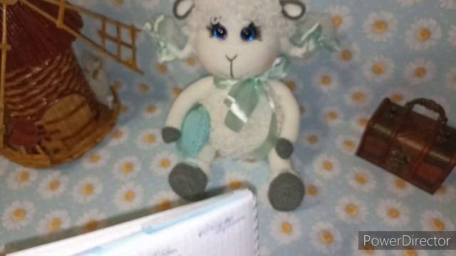 мастер класс овечки Глаши.. воротничек крючком смотреть онлайн