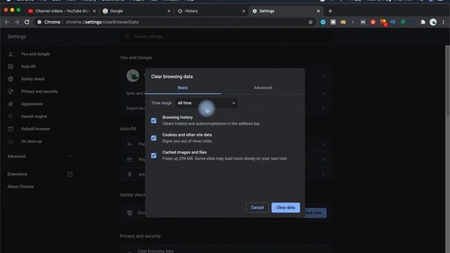 How to clear cookies on chrome | Clear browsing data chrome | Google history delete all смотреть онлайн