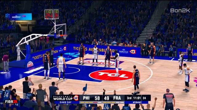 LIVE NOW: Gilas Pilipinas vs France | FIBA WORLD CUP | Dec. 7, 2022 | FIBA2K Simulation Game смотреть онлайн