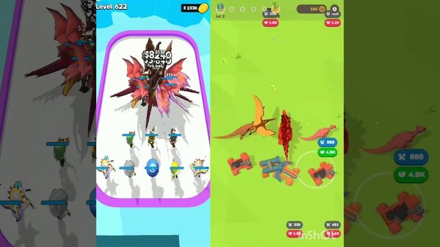 #merge #battle #dragons #dinosaur смотреть онлайн
