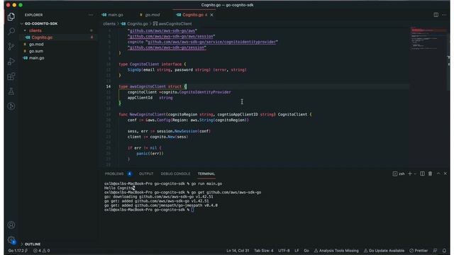 Golang Cognito Full Course | AWS Cognito Using Golang смотреть онлайн