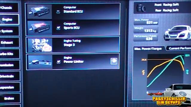 GT5 Setup - Audi R8 '09 Tune Settings - Gran Turismo 5 смотреть онлайн