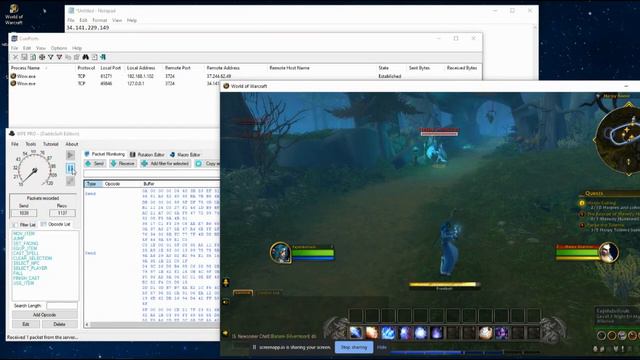 WOW Retail teleport hack (WPE PRO 64 BIT) смотреть онлайн