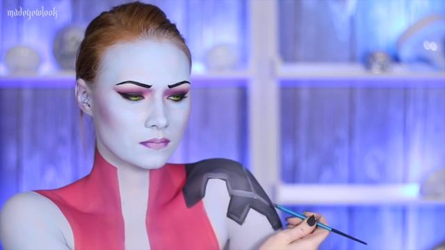 Widow Maker Overwatch Makeup/Cosplay Tutorial смотреть онлайн