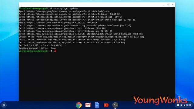 Coding on a Chromebook using Python and PyGame смотреть онлайн