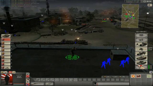 Men of War: Assault Squad / В тылу врага 2: Штурм-3ахват территорий #4- (2vs2) Германия vs Япония смотреть онлайн